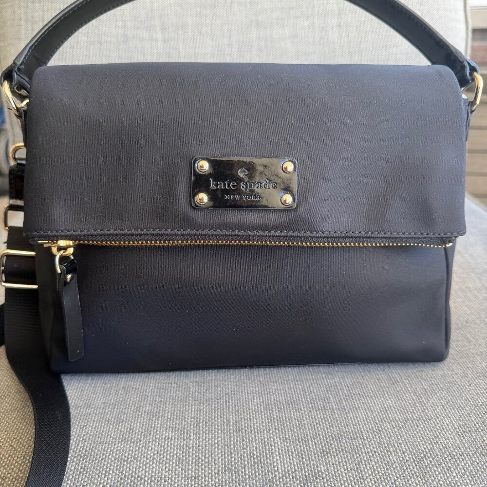 Kate Spade Highland Place Mini Maria Crossbody Bag Black